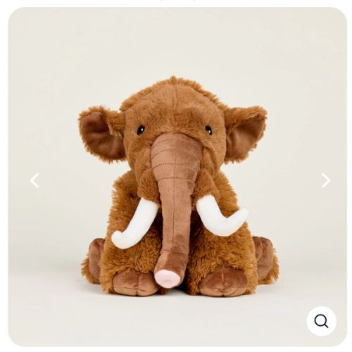Microwavable Wooly Mammoth Warmies | Warmies USA