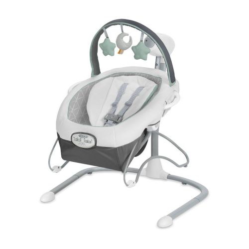 Graco Soothe N Sway Lx Swing With Portable Bouncer - Derby