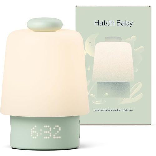 Hatch Baby Sound Machine, Night Light (Mint) | Sleep Support | Registry Essential, Routine Builder, Time-to-Rise Alarm Clock, White Noise, Nursery Stories, Toddler Kids (Wi-Fi)