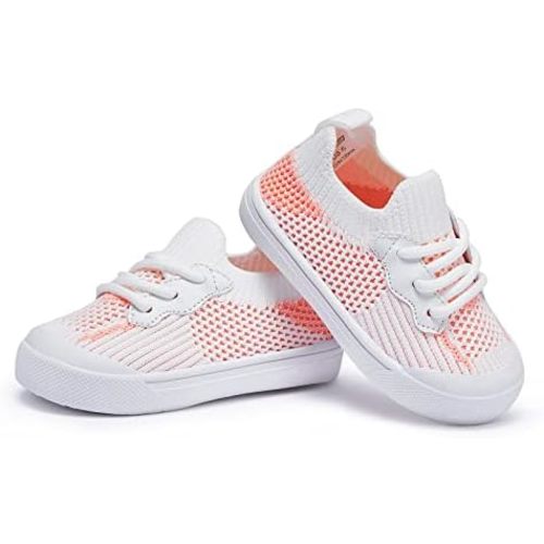 BMCiTYBM Baby Sneakers Girls Boys Lightweight Breathable Mesh First Walkers Shoes 6-24 Months