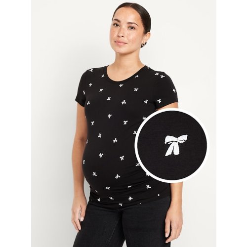 Maternity Crew Neck T-Shirt | Old Navy