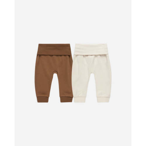 Baby Pant Set || Cinnamon, Natural