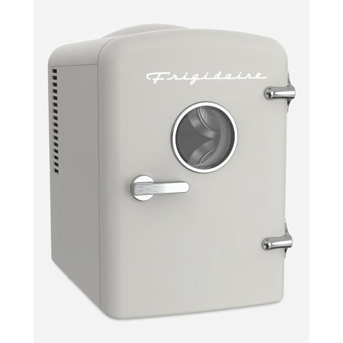 Frigidaire EFMIS171 Retro Mini Portable Personal Fridge - Ideal for Home, Office or Dorm - Includes Carrying Handle, AC/DC Wall/Car Charger (Green)
