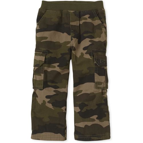 The Children's Place Baby Toddler Boys' Pull on Cargo Pants