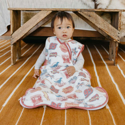 6-12 MONTHS | 1.0 TOG | Sleep Bag - Disney Pixar Bumper Stickers