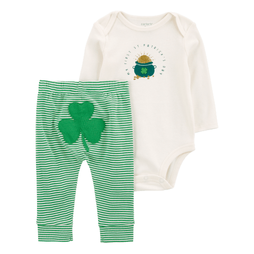 Baby 2-Piece St. Patrick's Day Bodysuit Pant Set - Carter's | Carter's