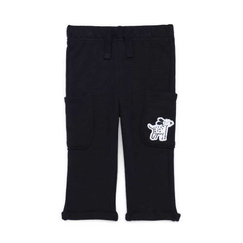 Garanimals Baby Boy Slub French Terry Cloth Cargo Pants, 0M-24M