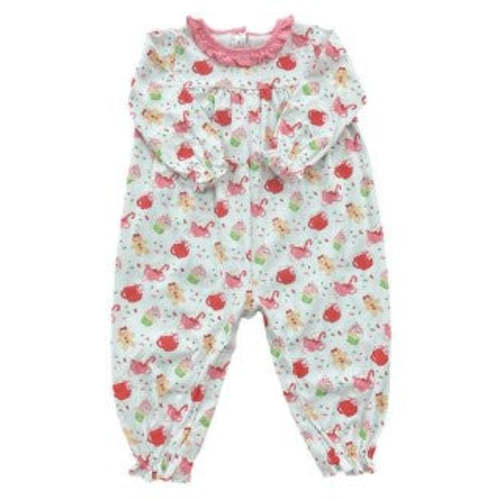 James & Lottie Baby Girls Gingerbread Pima Knit Lila Romper – Best Dressed Child