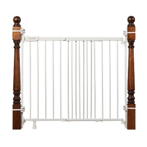 Summer Infant Metal Banister & Stair Safety Baby Gate - White