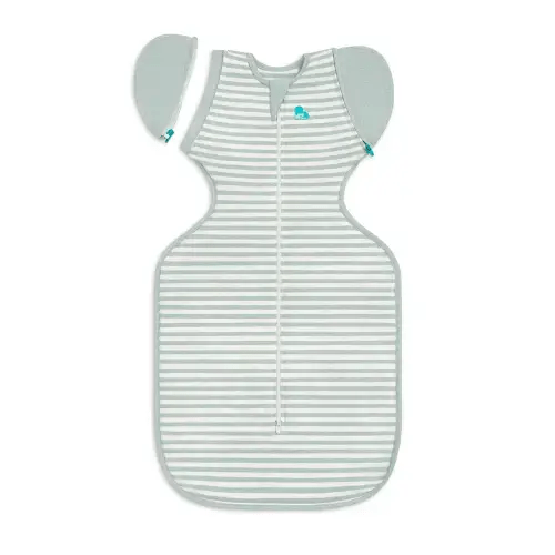 Swaddle Up™ Transition Bag 0.2 TOG Cotton Olive Stripe