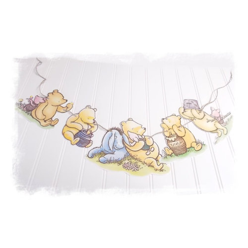 Classic Pooh Banner Baby Shower, Birthday, Kids Room, Nursery, Party Decoration..P3