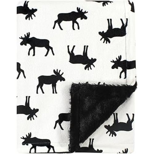 Hudson Baby Baby Blanket, Moose