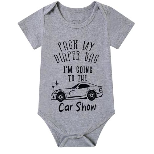 Lovefairy Baby Outfits Newborn Boys Girls Bodysuits Unisex Short Sleeve Clothes Funny Romper