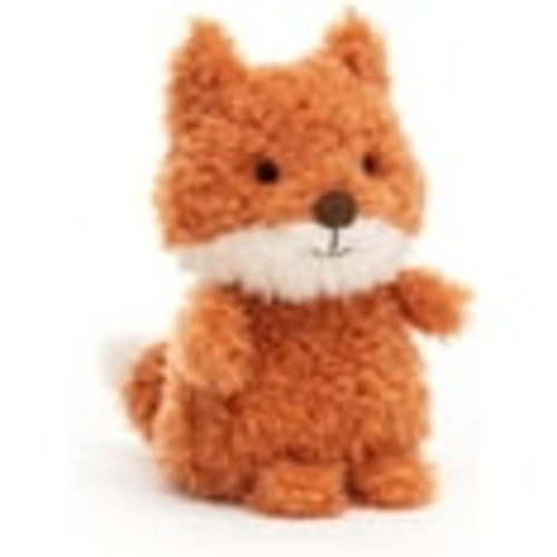 Jellycat Little Fox Stuffed Animal, 7 inches - Woodland Plush Toy - Classic Children's Gift