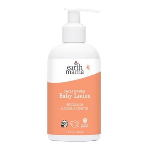 Earth Mama Organics Sweet Orange Baby Lotion - 8 Fl Oz