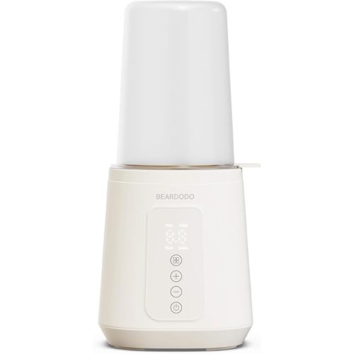 Baby Bottle Warmer, Portable Fast Bottle Warmer for All Bottles, Automatic Shut-Off Digital Display Heat Baby Food Baby Bottle Heater for Breastmilk or Formula