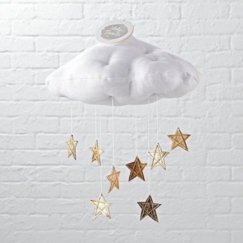 Crate & Kids Luxe Star and Cloud Mobile