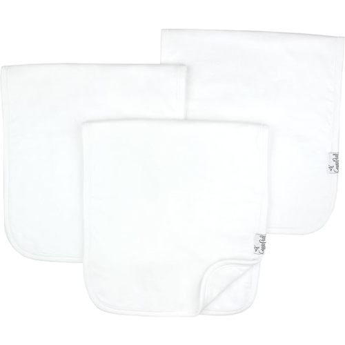 Copper Pearl Premium Baby Burp Cloths - 3-Pack Large Cotton Burp Cloths, Extra Soft Spit Up Rags with 3 Absorbent Layers, Perfect for Baby Boy and Baby Girl Gifts