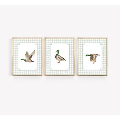 Gentle Grove Co Mallard Duck Wall Art