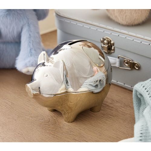 Mark & Graham x pbk Silver Piggy Bank