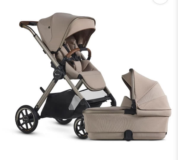Silver Cross Reef 2 Multi-terrain Modular Stroller + Bassinet Bundle