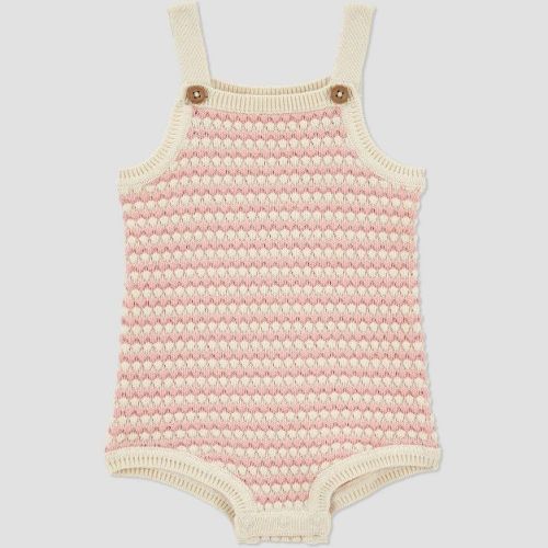 Carter's Just One You®️ Baby Girls' Striped Romper - Pink 9m