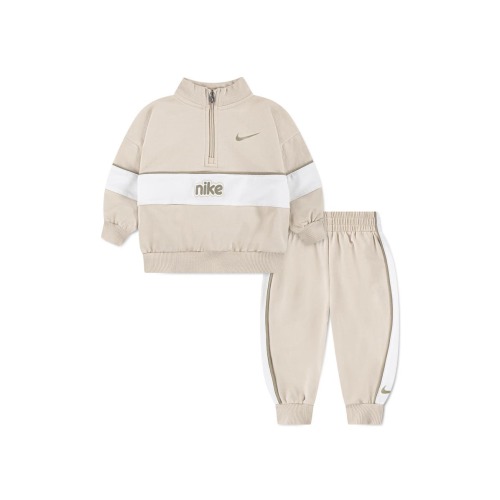 Half Zip Sweatshirt & Joggers Set, 24M