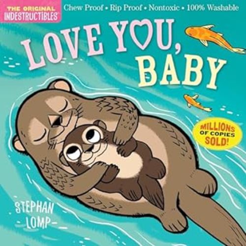 Indestructibles: Love You, Baby: Chew Proof · Rip Proof · Nontoxic · 100% Washable (Book for Babies, Newborn Books, Safe to Chew): Pixton, Amy, Lomp, Stephan: 9781523501229: Amazon.com: Books