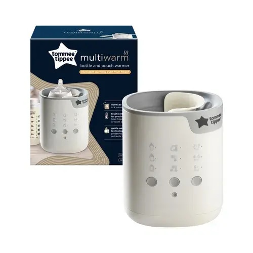 Tommee Tippee Pouch & Bottle Warmer - White | Baby Bunting AU