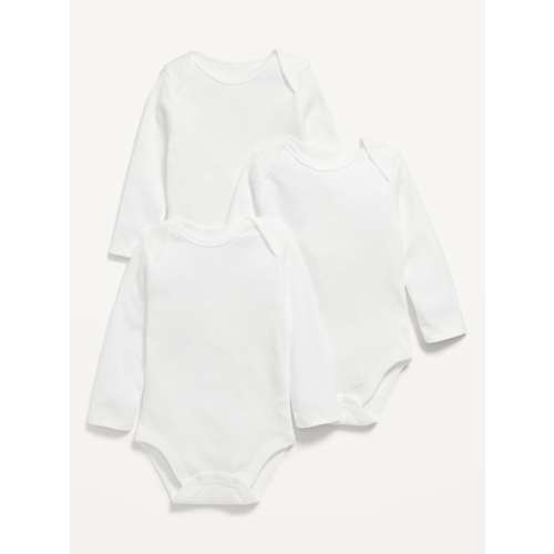 Unisex Bodysuit 3-Pack for Baby 0-3M
