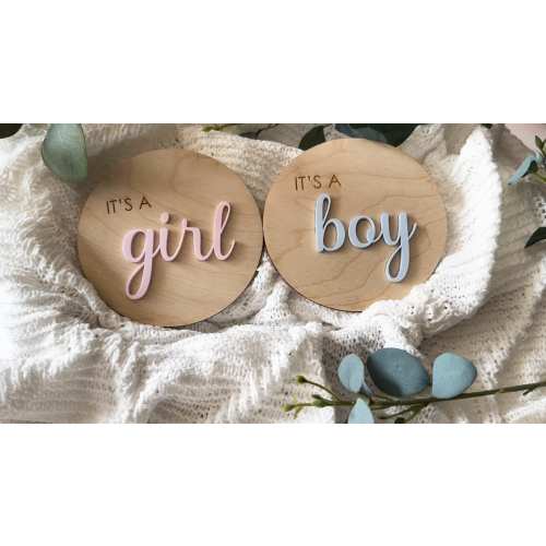 Gender Reveal Sign, It's a Girl Sign, It's a Boy Sign, Pregnancy Announcement sign,Surprise Gender reveal sign,Baby Girl Sign, Baby Boy sign