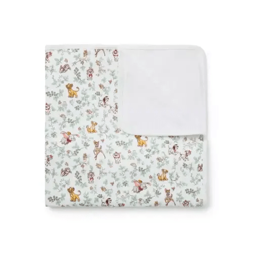 Newborn Jet Ivory Disney Toile Disney Toile Baby Blanket by Janie and Jack