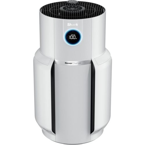 Shark Air Purifier for Home with NeverChange HEPA Air Filter, 1400 sq. ft. for Powerful Multi-Room Purification, 5-Year Filter, Filters Smoke, Captures 99.98% of Particles & Dust, HP302