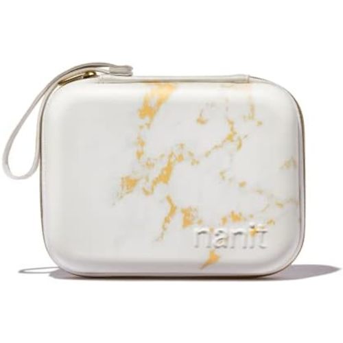 Nanit Travel Case – Protective Hard Shell Carrying Case for Nanit Pro Baby Monitor and Multi-Stand Travel Accessory, Marble