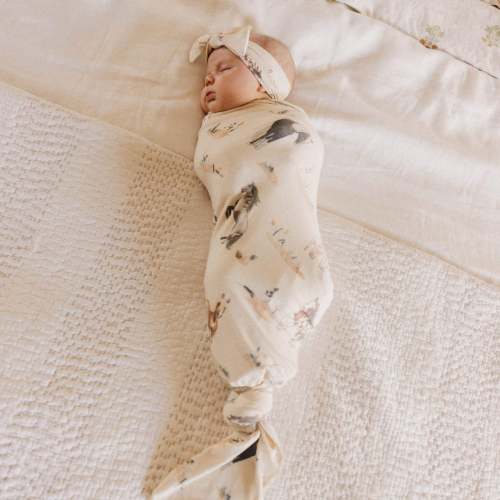 Knit Swaddle Blanket - Montana