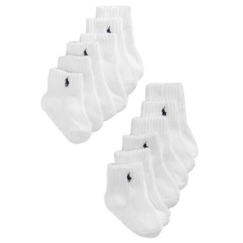 Ralph Lauren Baby Boys or Baby Girls Low Cut Socks, 6 Pack