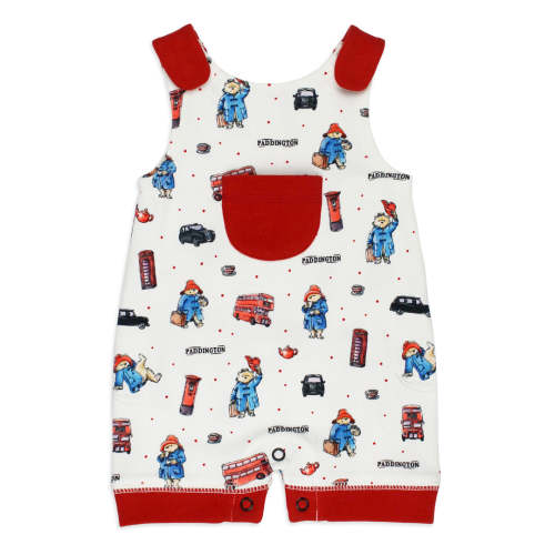 Organic Sleeveless Romper in London Paddington™ – L'ovedbaby