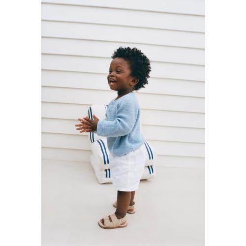 KNIT HENLEY SWEATER - Light blue | ZARA United States