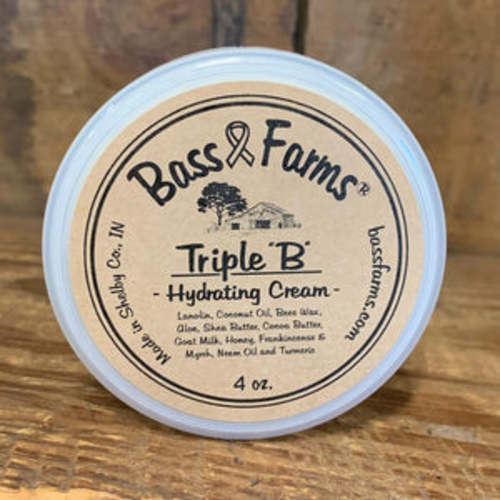 Triple B Hydrating Cream – Bass Farms, LLC - 4 oz.