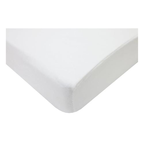 American Baby Company Heavenly Soft Chenille Fitted Crib Sheet 28" x 52", Warm and Cozy Neutral Chenille Sheet, White, for Boys and Girls, Fits Crib and Toddler Bed mattresses