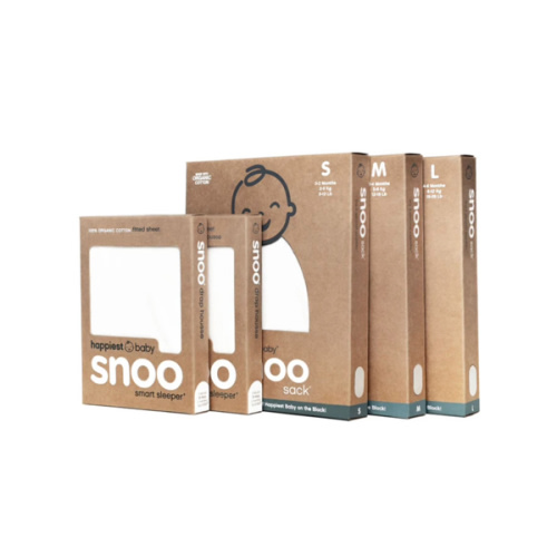 SNOO Sleep Sack Bundle in Small, Medium, Large Sizes and Sheets – Happiest Baby