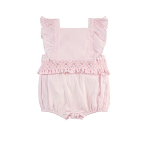 Newborn Baby Girl Clothes | Baby Girl Smocked Romper | Feltman Brothers