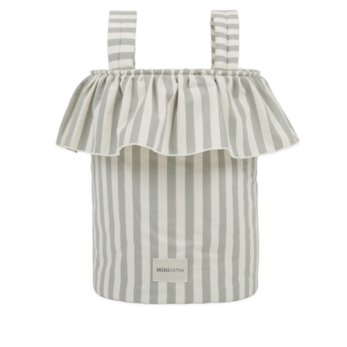 Basket Rayas Mist - Minicoton