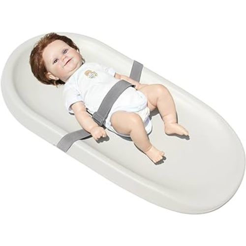 Baby Changing Pad,Waterproof & Easy to Clean,PU Foam Changing Pad on Table Topper for changing Diaper and Dresser