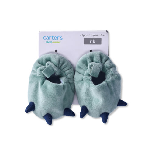 Carter's Child of Mine Newborn Boy Slipper Shoes Polyester Imported