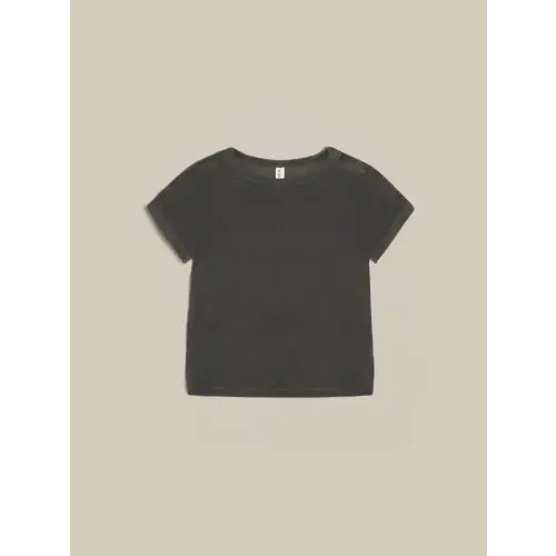 Shadow Terry Boxy T-Shirt | Organic Zoo