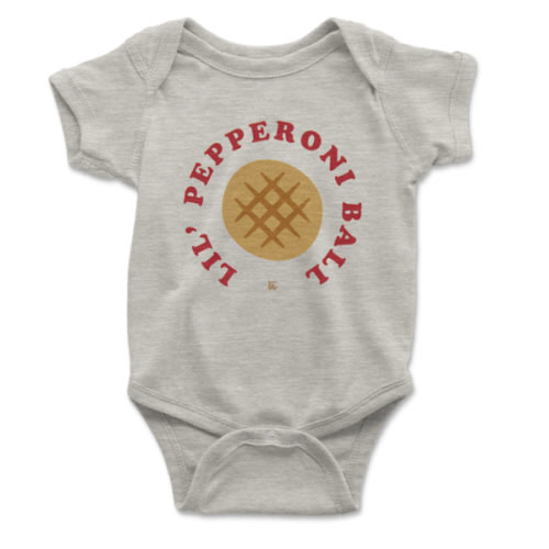 Lil' Pepperoni Ball Onesie – Erie Apparel