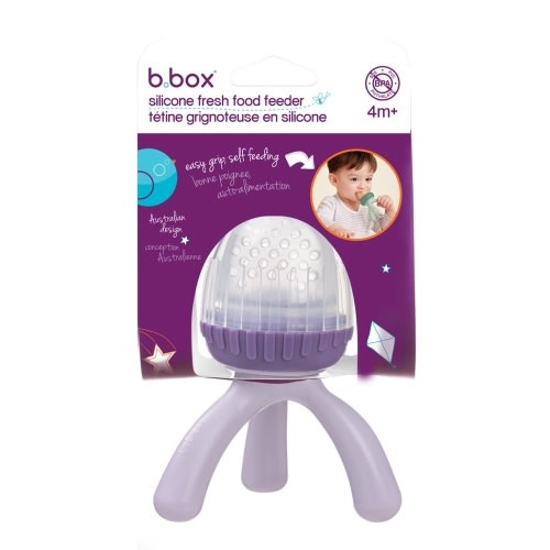 Bbox Silicone Fresh Food Feeder Peony | Food Storage & Preparation | Baby Bunting AU