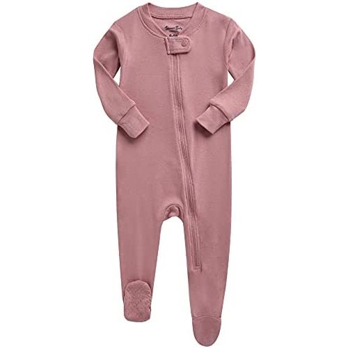 VAENAIT BABY Preemie Infant Boys Girls Footie Pajama Footed Sleep and Play Premium Modal Pajamas Available newborn-2T