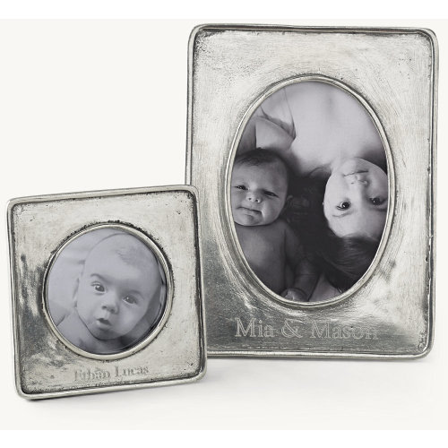Pewter Heirloom Picture Frame | RH Baby & Child